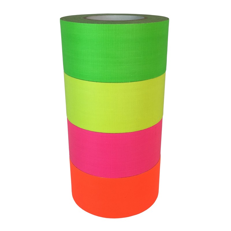 T.R.U Superior Performance Fluorescent Duct Tape Fluorescent Pink 2" X 60 Yd. 