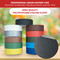 T.R.U. CGT-80 Gaffers Stage Tape with Rubber Adhesive, 60 Yards length, 12MIL Thickness 11 Colors Available
