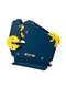 T.R.U. Excell ET-808K Wide Neck Blue Premium Bag Sealing Tape Dispenser: 5/8