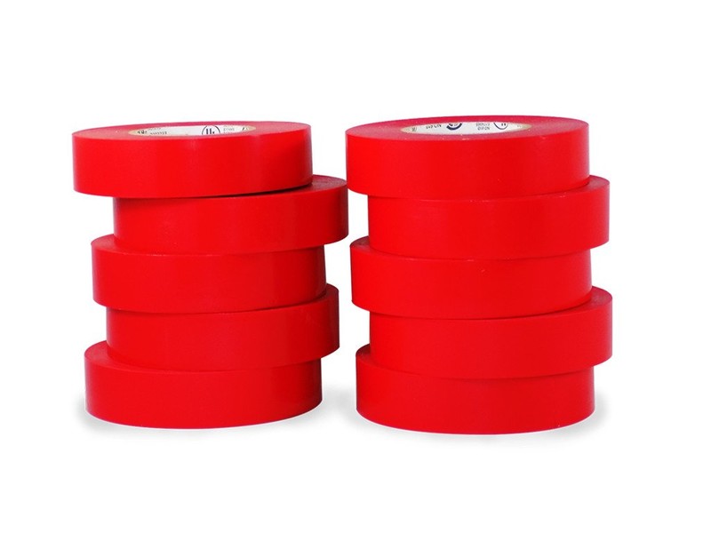 T.R.U. EL-766AW Rainbow Pack General Purpose Electrical Tape 3/4 Width x  66' Length UL/CSA listed core. Utility Vinyl Electrical Tape (10 Rolls). 