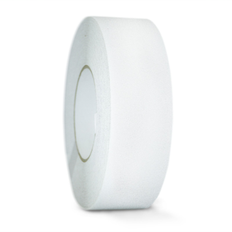 T.R.U length Safety Way 60 Grit Anti Slip Traction Tape 32 Mil No Slip wide x 60 ft NST-20C White Non-Skid Tape 1 in 